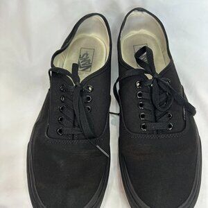 Van's Black Authentic Heritage low-top shoe